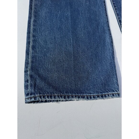 Levi's 28x32 Premium Ribcage Wide Leg Polar Permiter Dark Wash - Picture 12 of 13